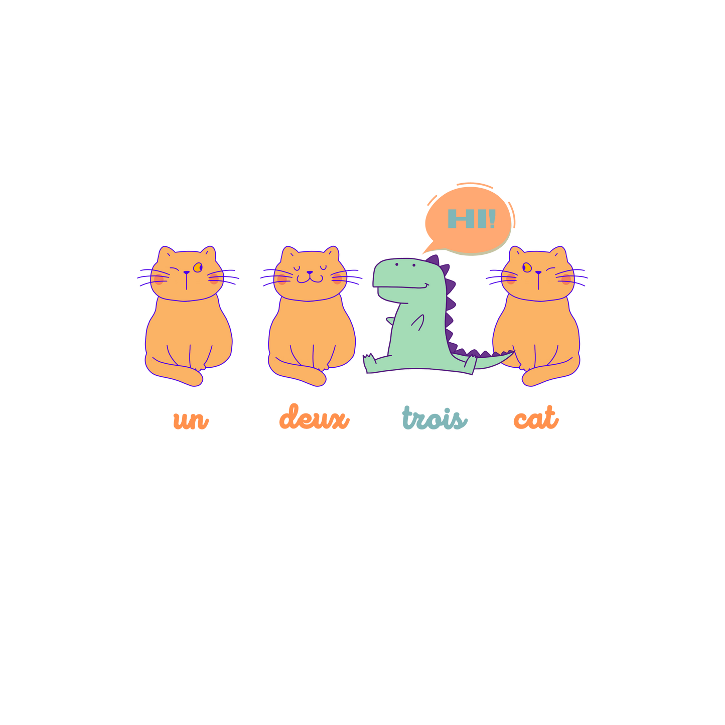 Un, Deux, Trois, Cat