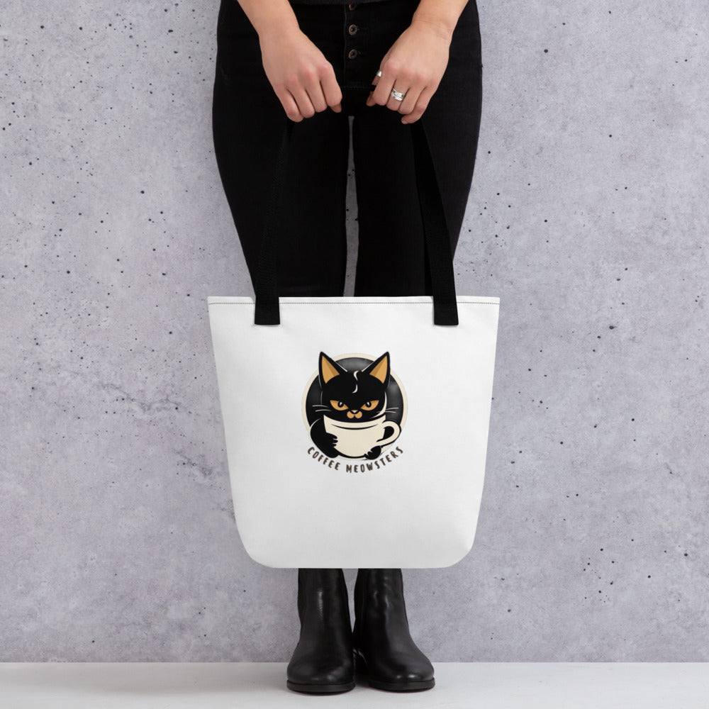 This IS My Happy Face Tote Logo Side