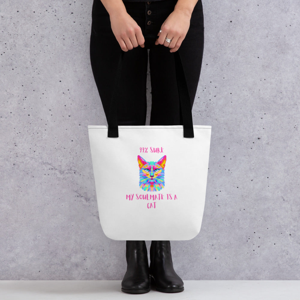 cat tote bag