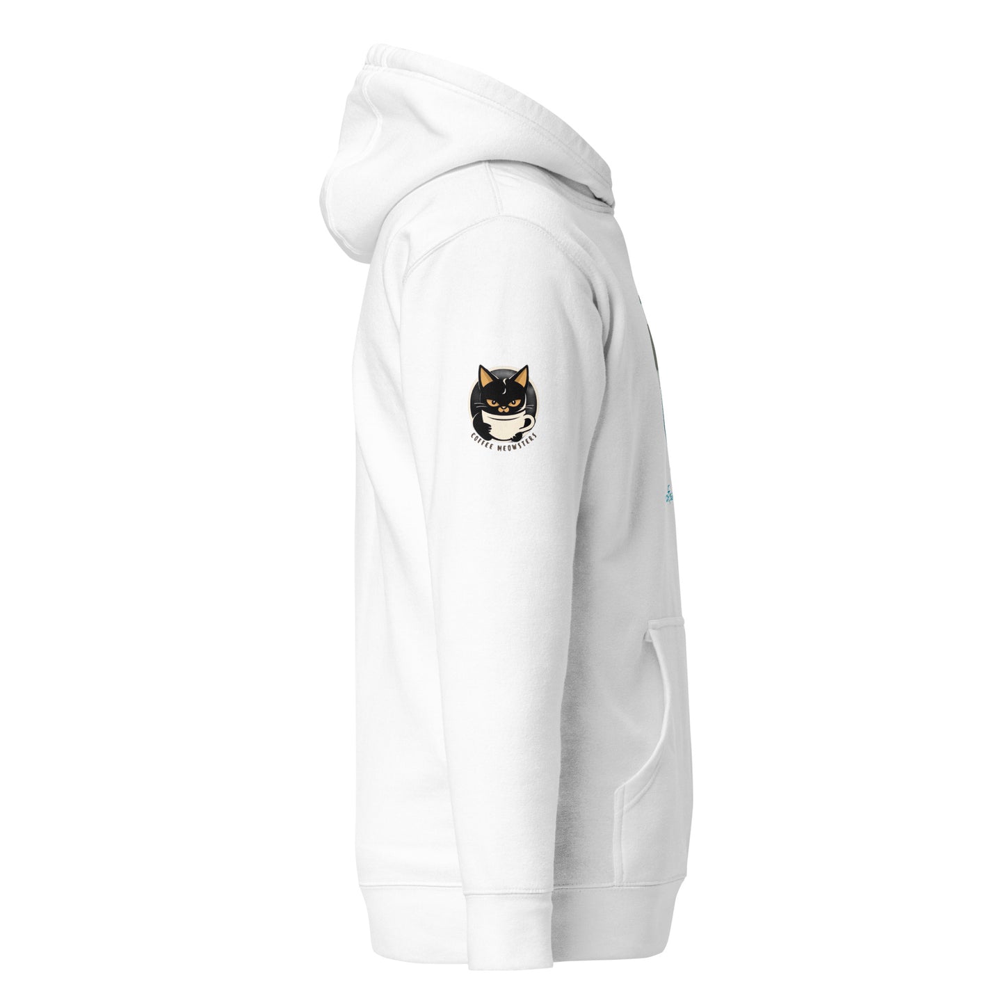 Coffee On the Go Hoodie Logo Sleeve