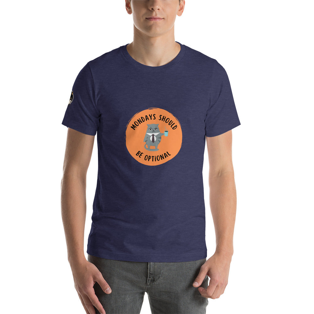 Mondays Should Be Optional Tee Blue