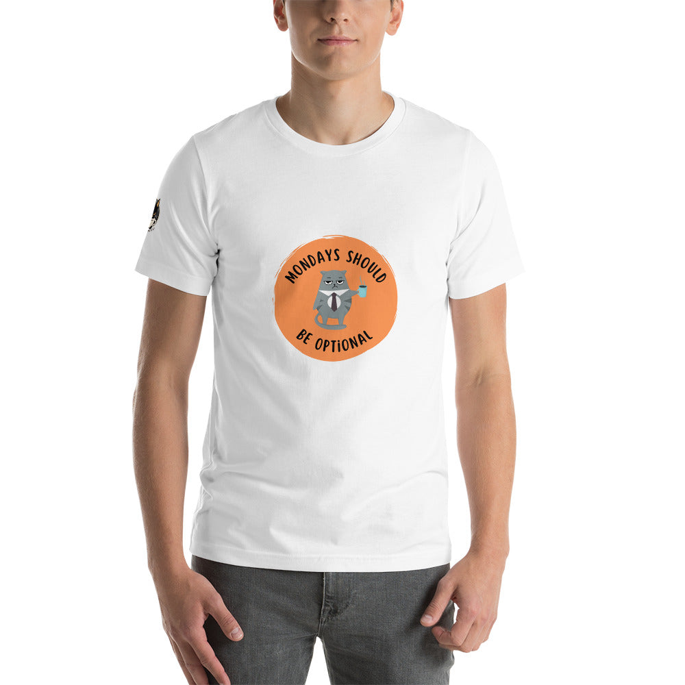 Mondays Should Be Optional Tee White