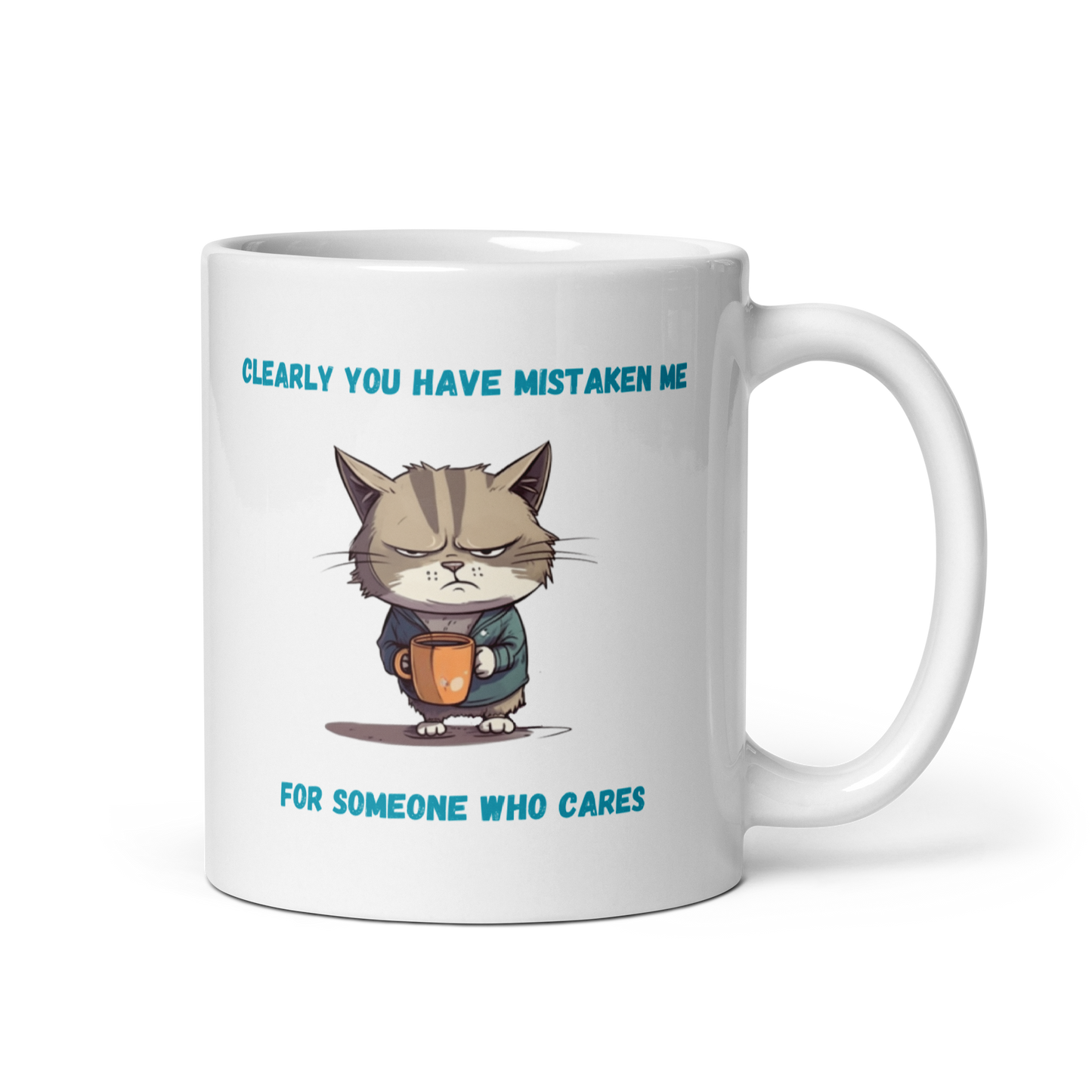 perfect mug for sarcastic cat lovers