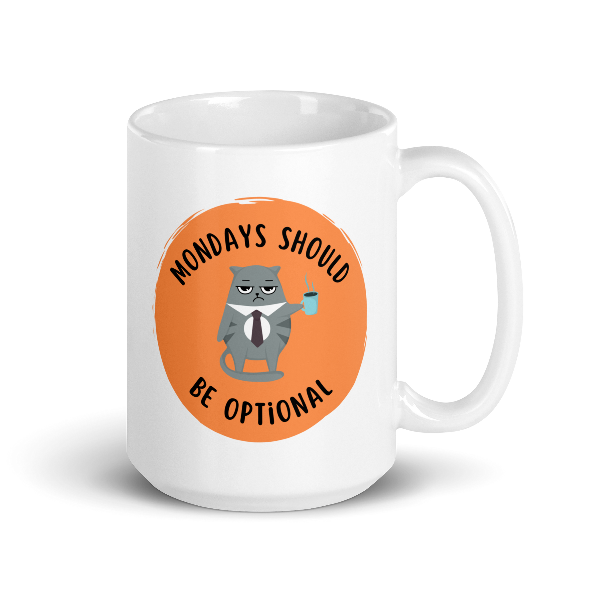 Mondays Optional 15oz mug