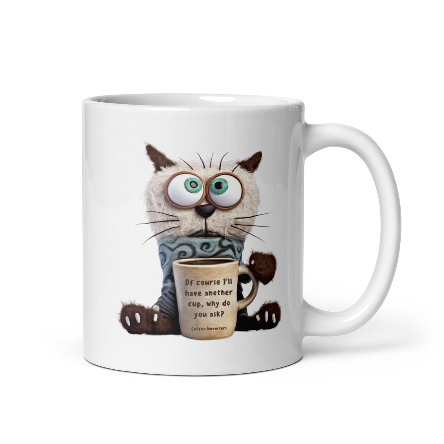 Too Much Coffee Meme Coffee Mug