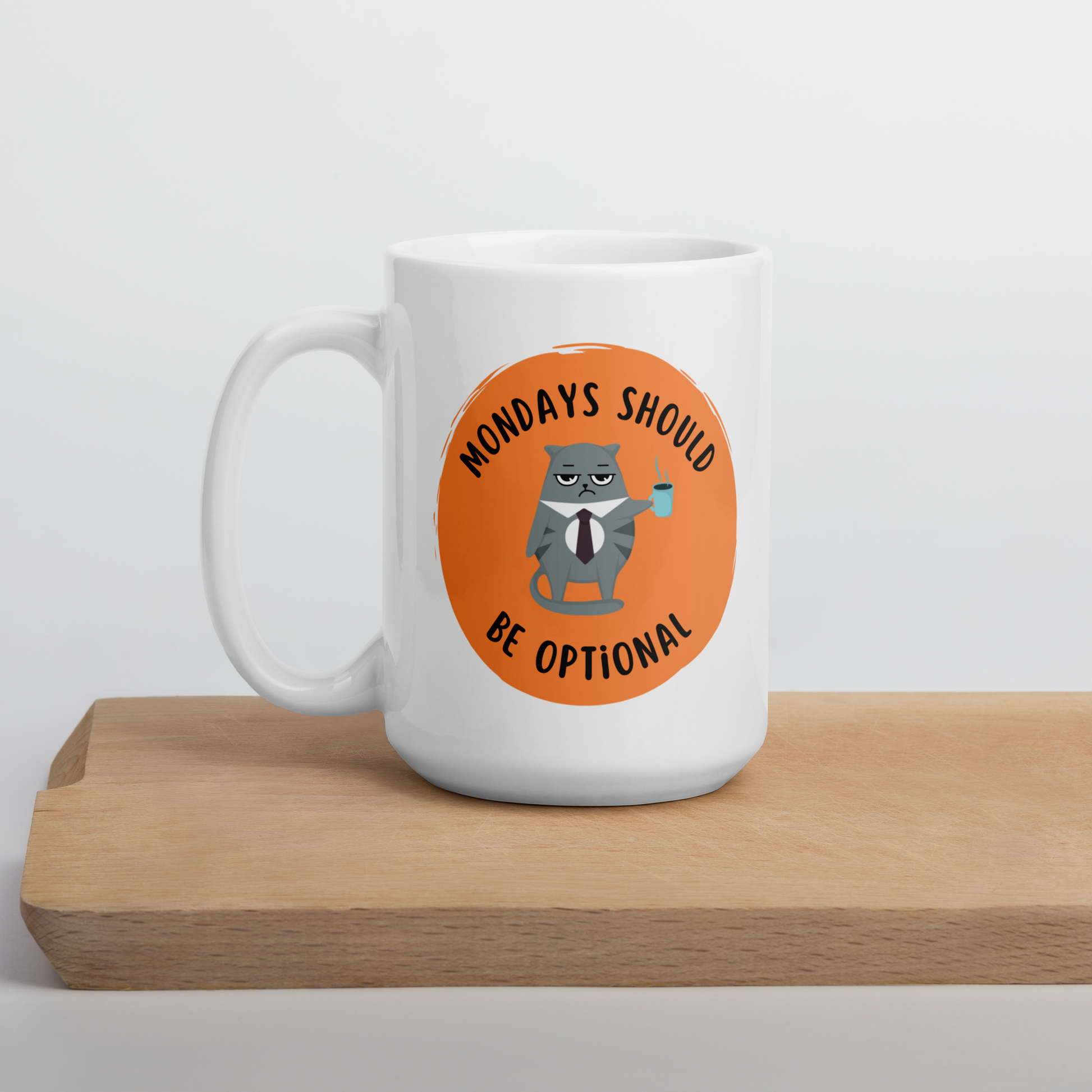 Mondays Optional Mug For Coffee Lovers