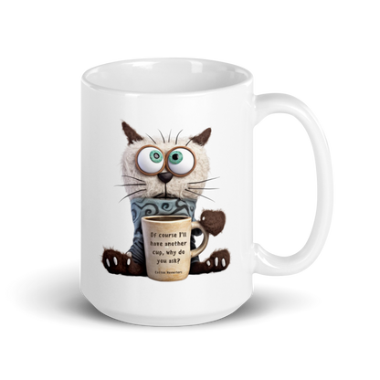 Too Much Coffee Meme Mug